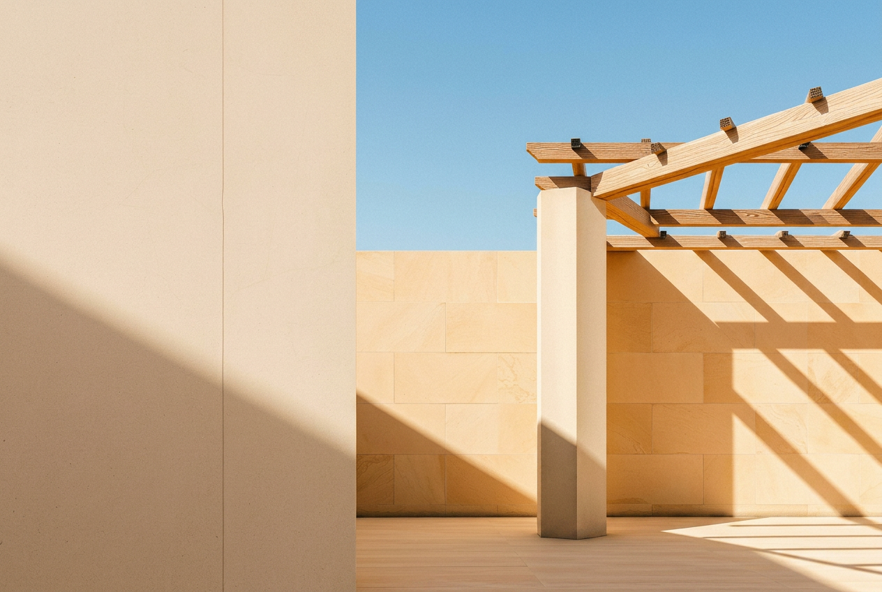 Mediterranean architectural detail